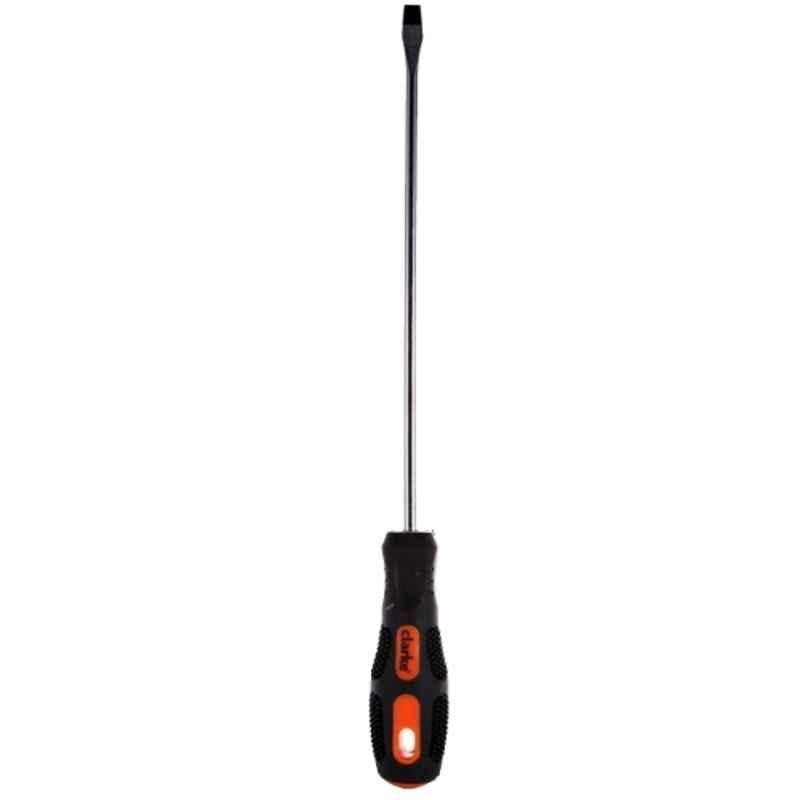 Clarke 10 inch Fibre Handle Flat Screwdriver, SDF10FC