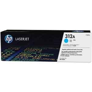 HP 312A Cyan LaserJet Toner Cartridge, CF381A