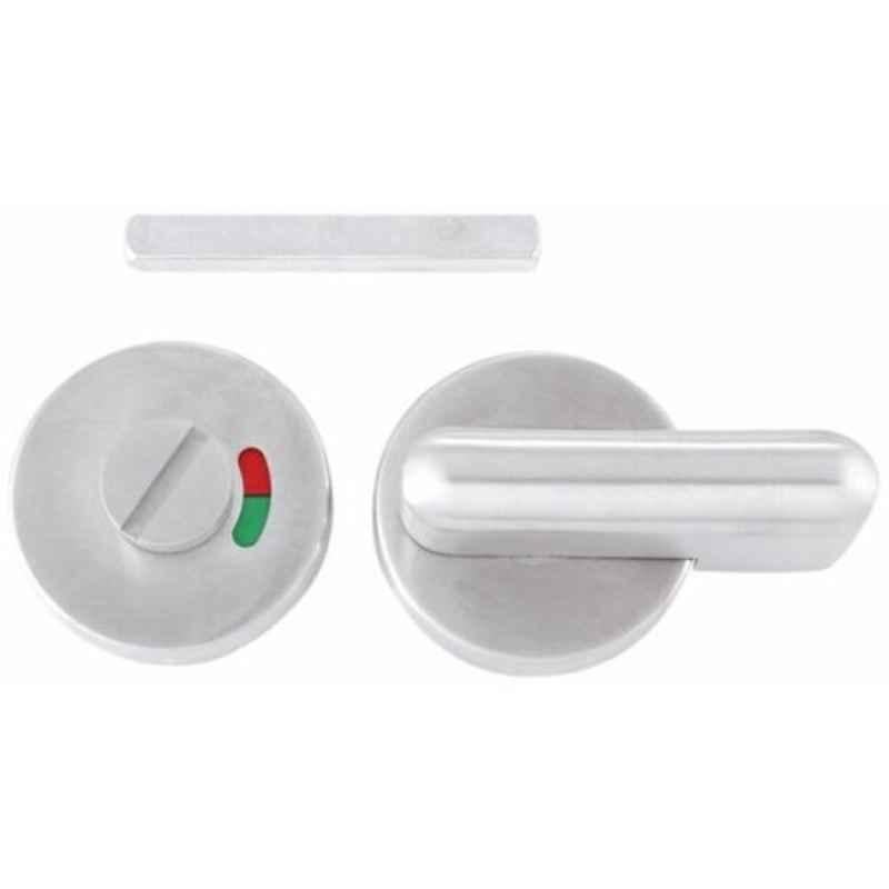 Dorfit 53x9mm Silver Stainless Steel Thumb Turn Knob with Colour Indicator, DTIK003