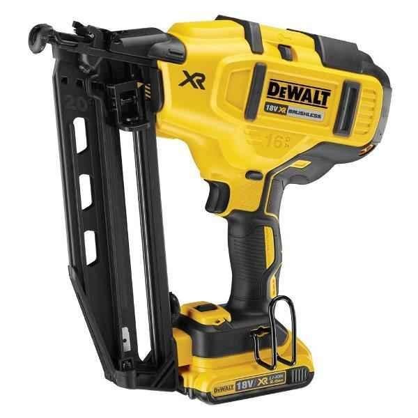 Nail gun outlet dewalt battery