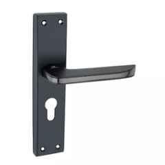 Harrison Noir May Bach 954596 200mm Stainless Steel Black Finish Mortise Lock Set with Handle