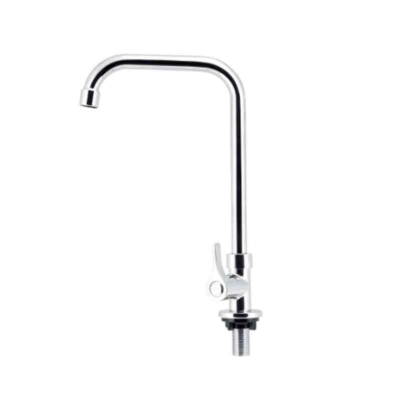 Geepas GSW61017 Solid Zinc Alloy Single Lever Pillar Sink Tap