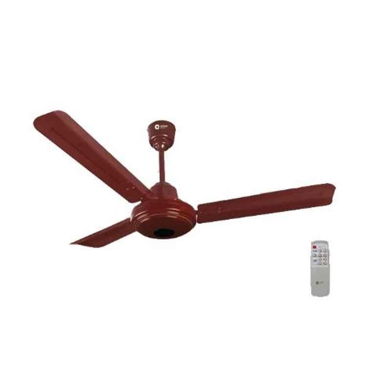 Orient Eco Tech Plus 32W Brown Ceiling Fan with BLDC Motor, Sweep: 1200 mm