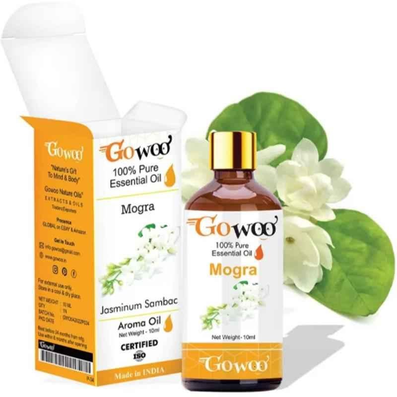 GoWoo 10ml Mogar Oil for Hair, Skin & Aromatherapy, GoWoo-P-34