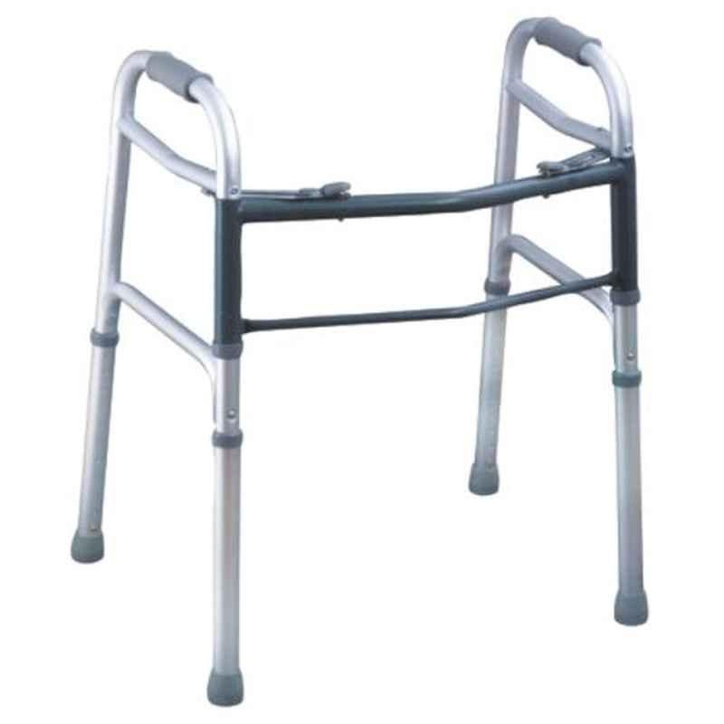 Entros 800-900mm 2 Button Folding Aluminum Walker, SC4001