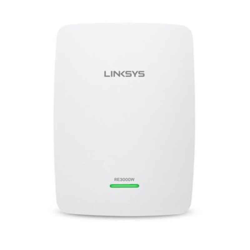 Linksys 300Mbps White Wireless Range Extender, RE3000W-ME