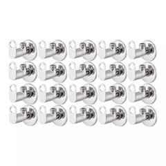 Fastgear Prime Stainless Steel Silver Chrome Finish Angle Valve, FG088 (Pack of 20)