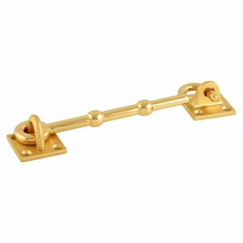 ACS 6.5 inch Gold Zinc Large Door Hook, M-123L-PG-GP