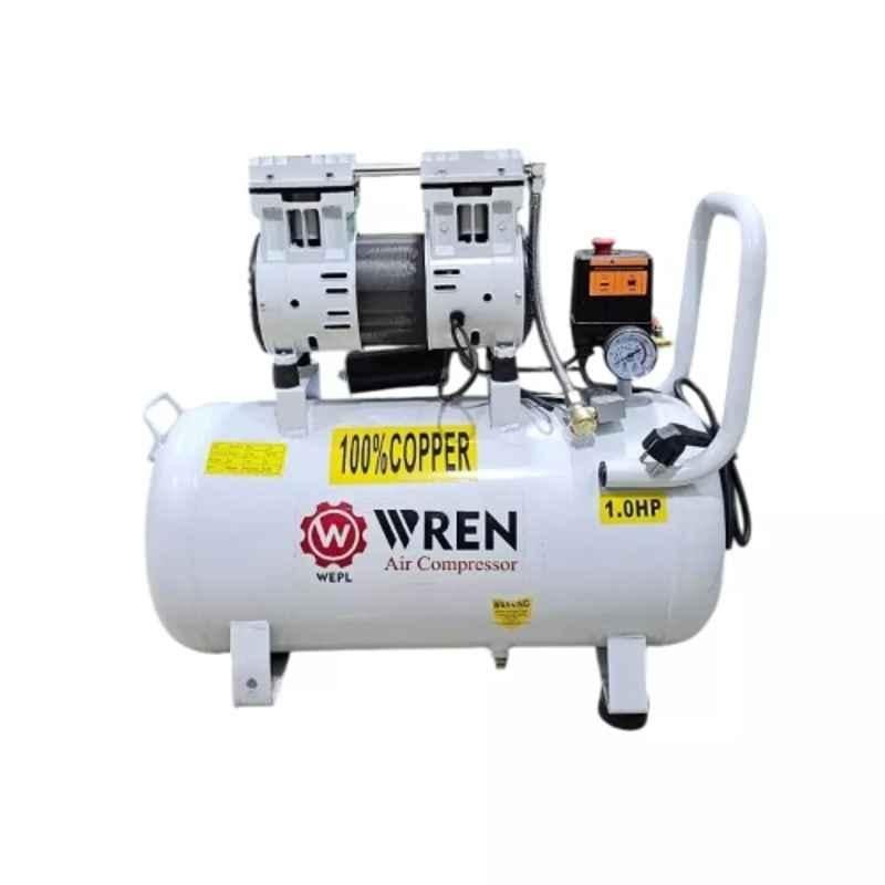 WREN 1HP 24 Litre 2850rpm Mild Steel Direct Driven Air Compressor, WD-2024