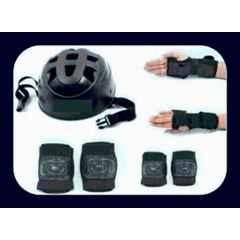 RB International Plastic & EVA Foam Black Skating Kit-263 Skating Kit