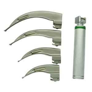 BEXCO Stainless Steel Macintosh Fibre Optic Laryngoscope Set with Handle