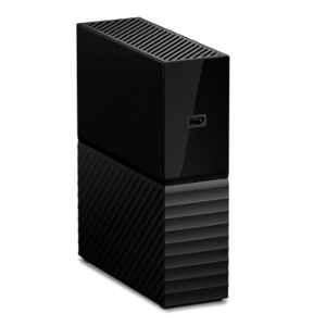 WD My Book 12TB Black External Hard Drive with Automatic Backup & Password Protection, WDBBGB0120HBK-BESN