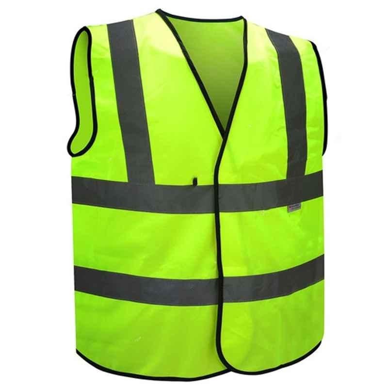Empiral 3M Radiant E108073101 100% Polyester Fluorescent Yellow Safety Vest, Size: M