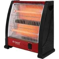 Singer Maxiwarm QH 800W Red & Black Halogen Room Heater