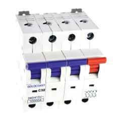 Gold Coast 40A 10kA C Curve Three Pole & Neutral MCB, GCTN040