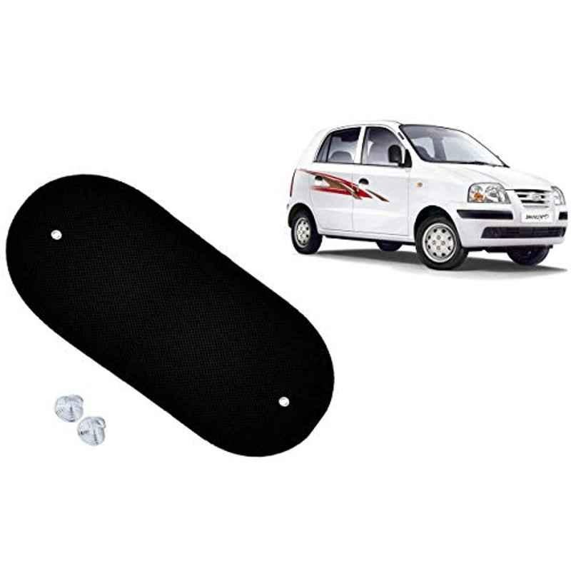 Auto Pearl Mesh Black Rear Window Sunshade Car Curtain for Hyundai Santro Xing