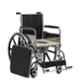 VMS Deluxe 100kg Steel Black Foldable Commode Cum Wheelchair, VWE-1042