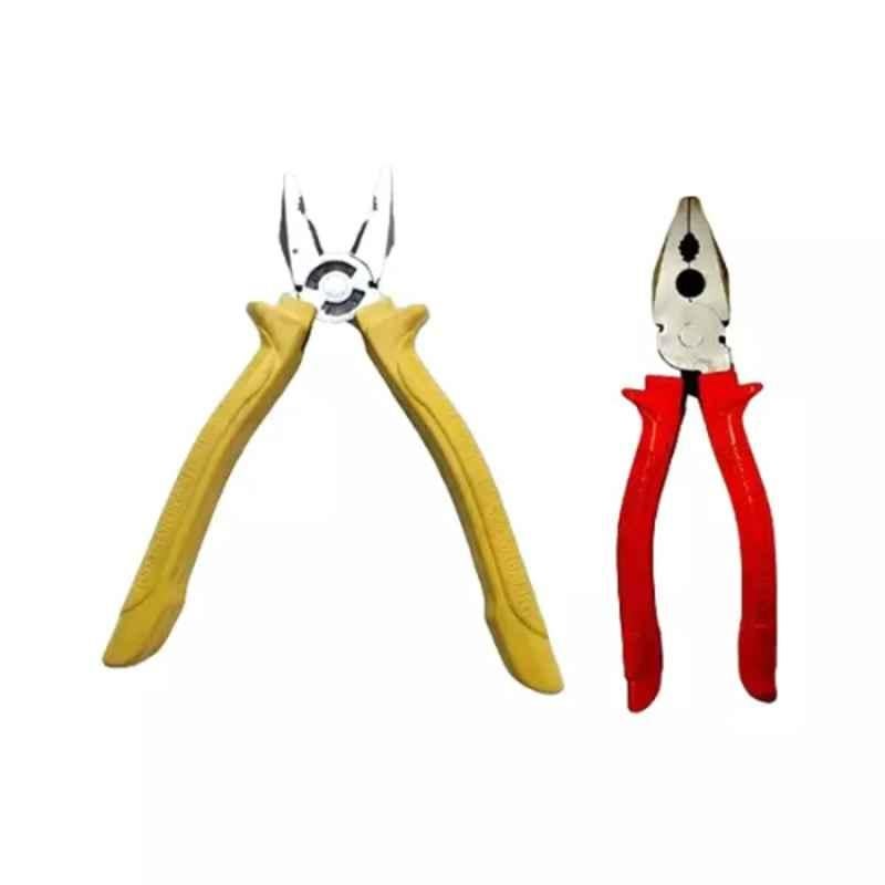 Sky Blue 2 Pcs 7.8 inch Lineman Plier Combo, SBE_PLIER_COMBO_MOD_01689