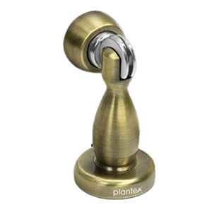 Plantex 4 inch Zinc Door Mount Magnetic Door Stopper for Home, APS-SH-66-BA