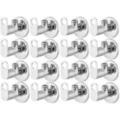 Senkiddpro Prime Stainless Steel Chrome Finish Wall Mounted Angle Cock (Pack of 16)