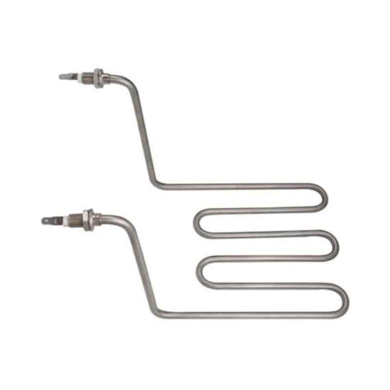 Khushi Udyog 2500W Stainless Steel Silver Fryer Heating Element Coil for 6L Commercial Deep Fryers