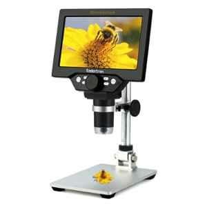 Microware 1-1200X 12MP 7 inch LCD Digital USB Microscope for Circuit Board Repair, Soldering PCB, Coins & Jewellery