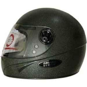 Studds Chrome Economy Military Green Motorbike Helmet, Size (XL, 600 mm)