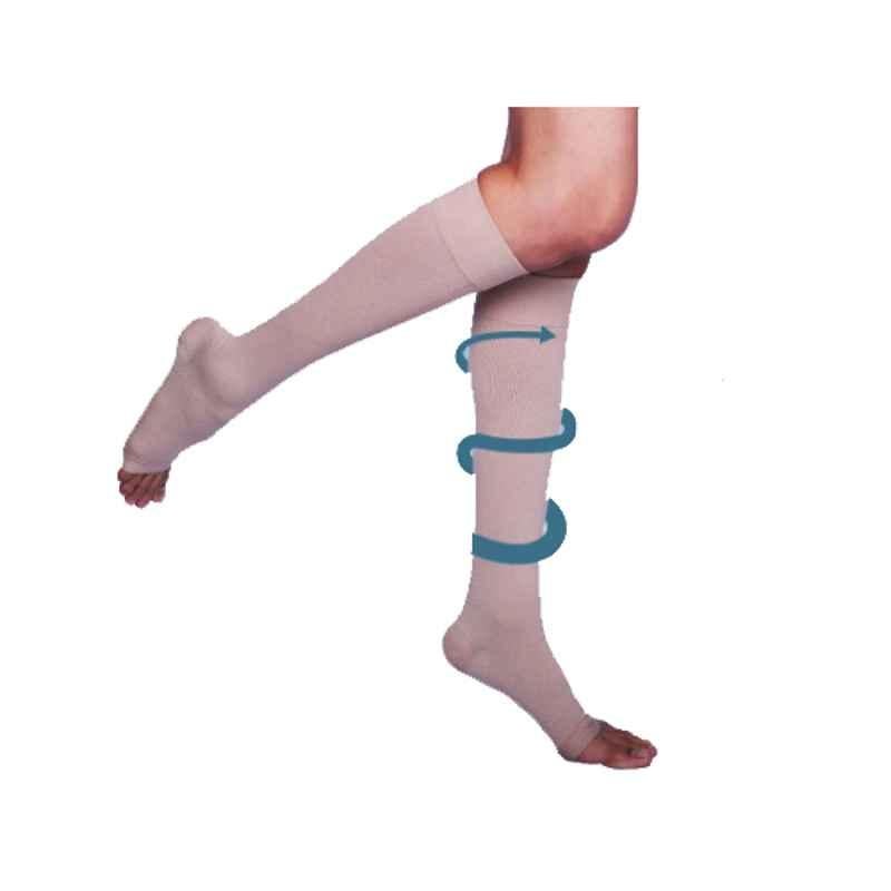 Sorgen Royale Microfiber Class 2 Knee Length Medical Compression Stockings, SMCS2313, Size: L