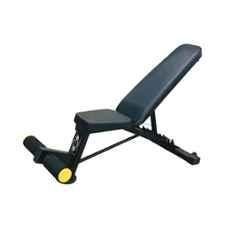 GYM24 Equipment 500kg Capacity Alloy Steel Black Super Heavy Duty Adjustable 3 in 1 Adjustable Workout Bench