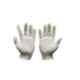 SRTL 35 g White Cotton Knitted Hand Gloves (Pack of 50)