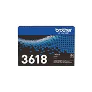 Brother 3618 Black Toner Cartridge, TN3618