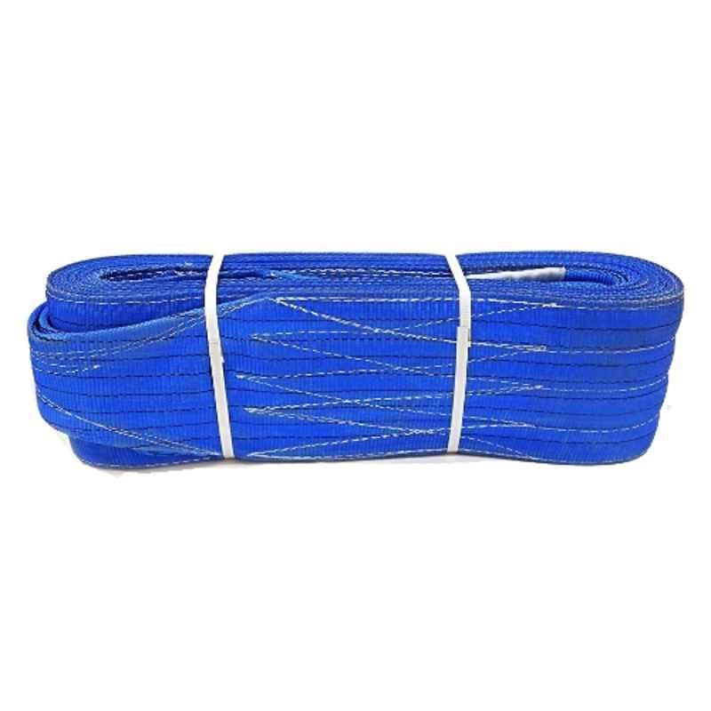 Vaultex 200mmx8Tx8m Blue Polyester Webbing Sling, BLE
