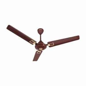 DigiSmart Apsara Deco 50W 390rpm 3 Blade Dark Brown Ceiling Fan with 2 Years Warranty, Sweep: 1200 mm