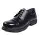 Rich Field SGS1130BLK Leather Low Ankle Steel Toe Black Work Safety Shoes, Size: 10