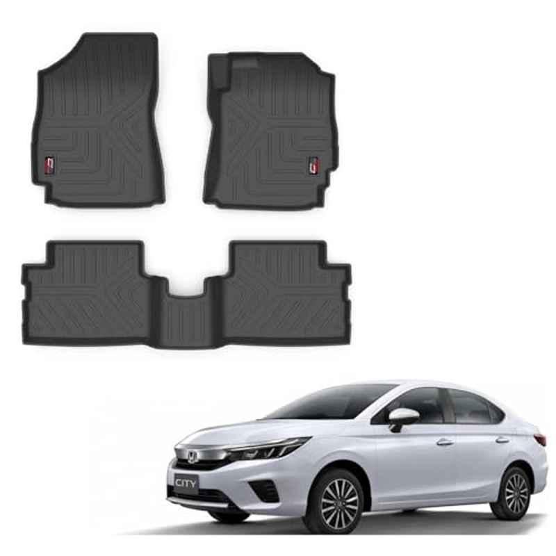 Kozdiko Thermoplastic Polyolefins 3D Life Long Car Floor Mat Set for Honda D-Tec 4040-Present