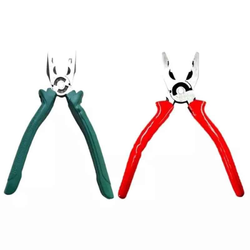 Sky Blue 2 Pcs 7.8 inch Lineman Plier Combo, SBE_PLIER_COMBO_MOD_01341