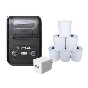 Niyama BT-58 58mm Wireless Bluetooth Receipt Thermal Printer with 1 Year Warranty & Extra 6 Pcs Paper Roll