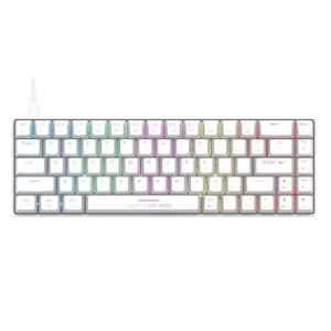 Cosmic Byte Artemis 68 Keys USB-A White Wired Computer Keyboard, CB-GK-36