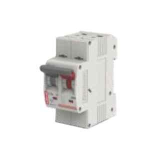 Goldmedal Allessio 2M 63A Double Pole MCB, 02327GR