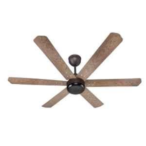 Airelec Gloria Brassica Bird 32W 310rpm 5 Star Smoke Brown 6 Blade BLDC Ceiling Fan with Remote & 2 Years Warranty, AIRCFB4-04, Sweep: 1200 mm