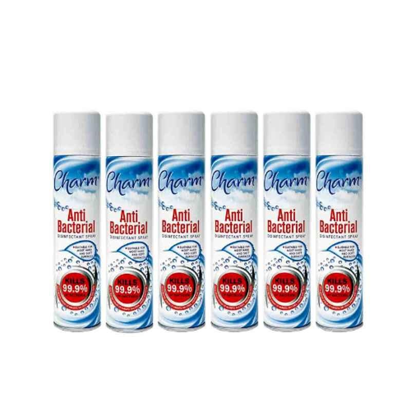 Charmm 300ml Antibacterial Spray (Pack of 6)