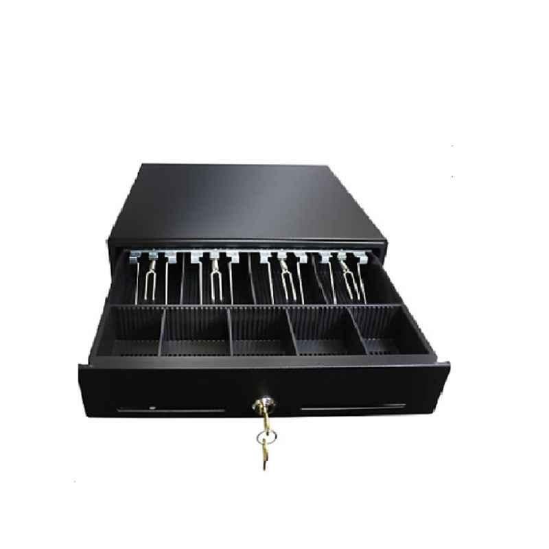 Retsol RSK-410 Black Cold Rolled Cash Drawer