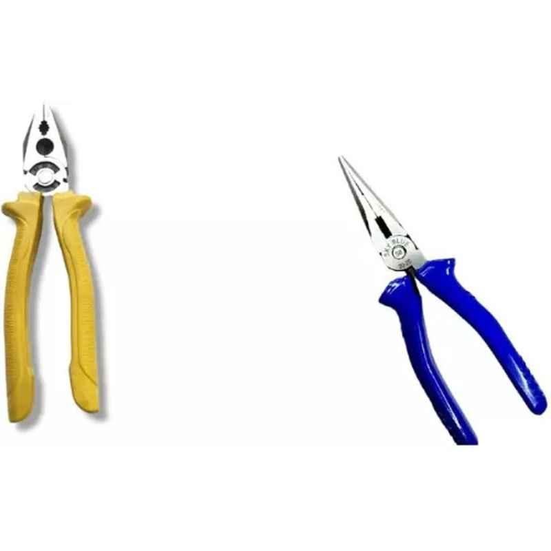 Sky Blue 2 Pcs 7.8 inch Lineman Plier Combo, SBE_PLIER_0207