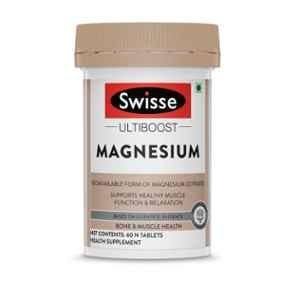 Swisse 60 Pcs Ultiboost Magnesium Tablets for Immunity, HHMCH9535310602