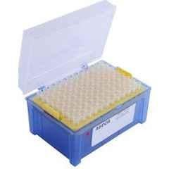 Abdos 960Pcs 2-200μl Beveled Graduated Last Drop Pipette Tips with Racked, P10022