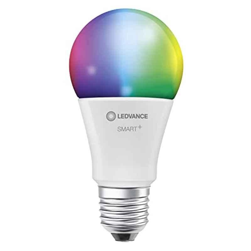 Ledvance 9W 2700-6500K RGB Colours Changeable Smart LED Lamp, SMARTWIFIA60 9W 230V RGBWFR E27 4X1LEDV