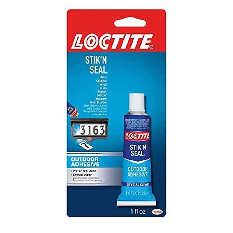Loctite 1oz Polymer Clear Stik N Seal Outdoor Adhesive Tube, 1716815