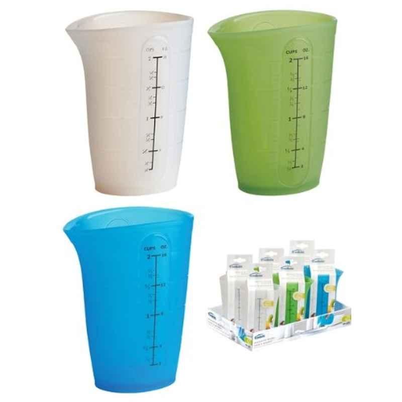 Trudeau 500ml Silicone Measuring Beaker Cup, 9911079 (Pack of 2)
