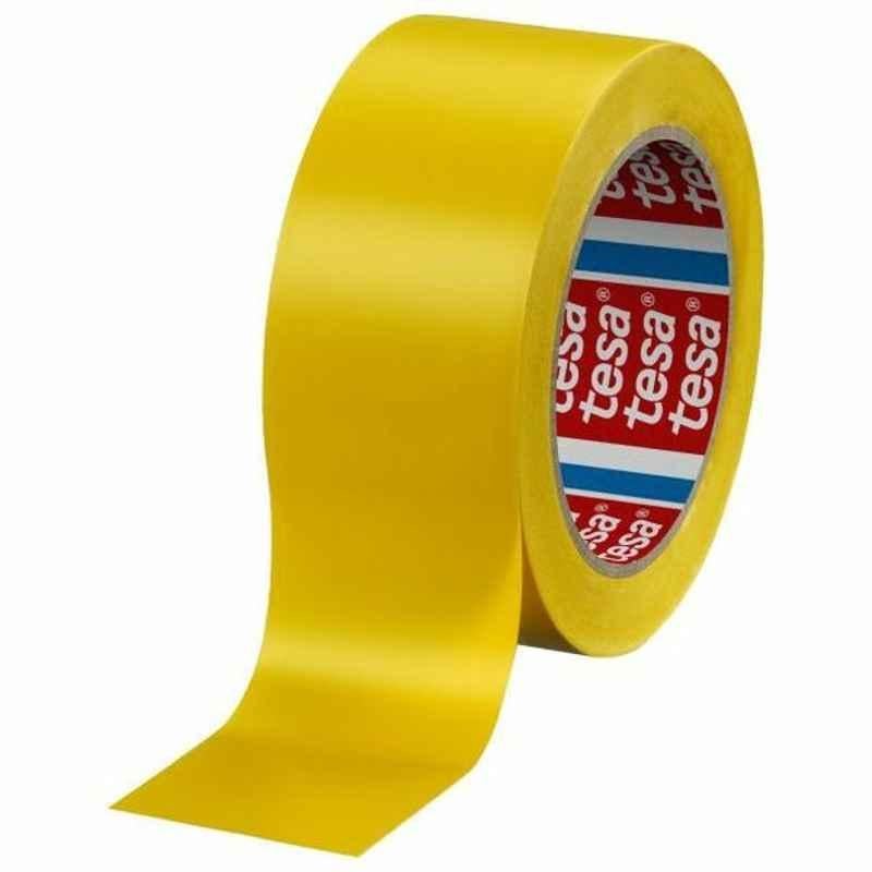 Tesa Floor Marking Tape, 60760, 50 mmx33 m, Yellow