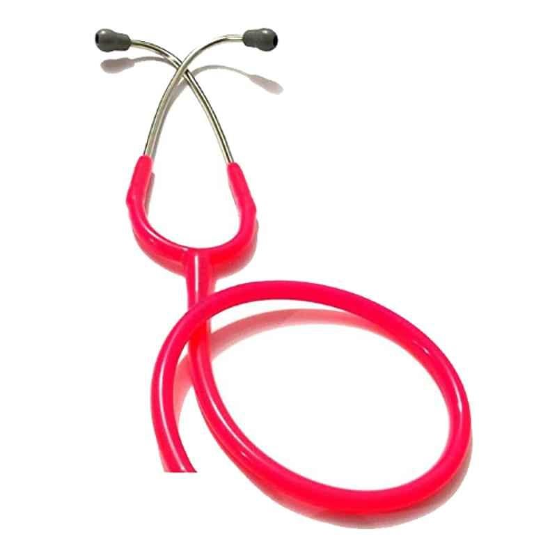 PSW Stainless Steel Pink Tubing Stethoscope, PSW067